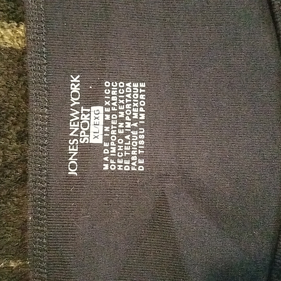 Jones New York Navy Blue XL Blouse w/ 1/2 Sleeves - Picture 2 of 7